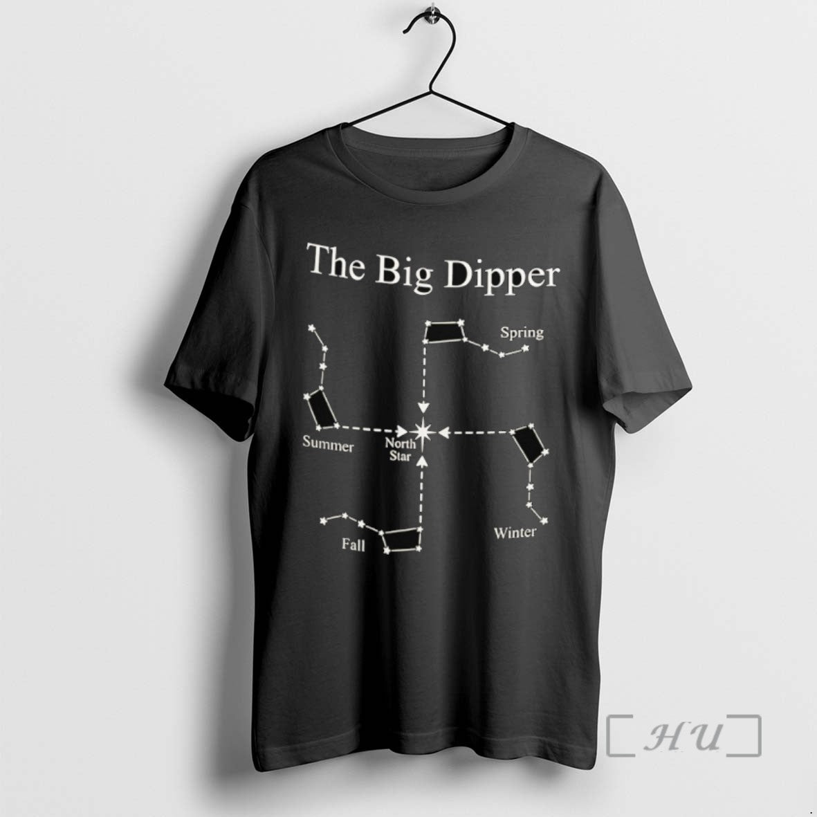 Limited Edition The Big Dipper Summer North Star Fall Spring Winter Tee Shirt Sweater