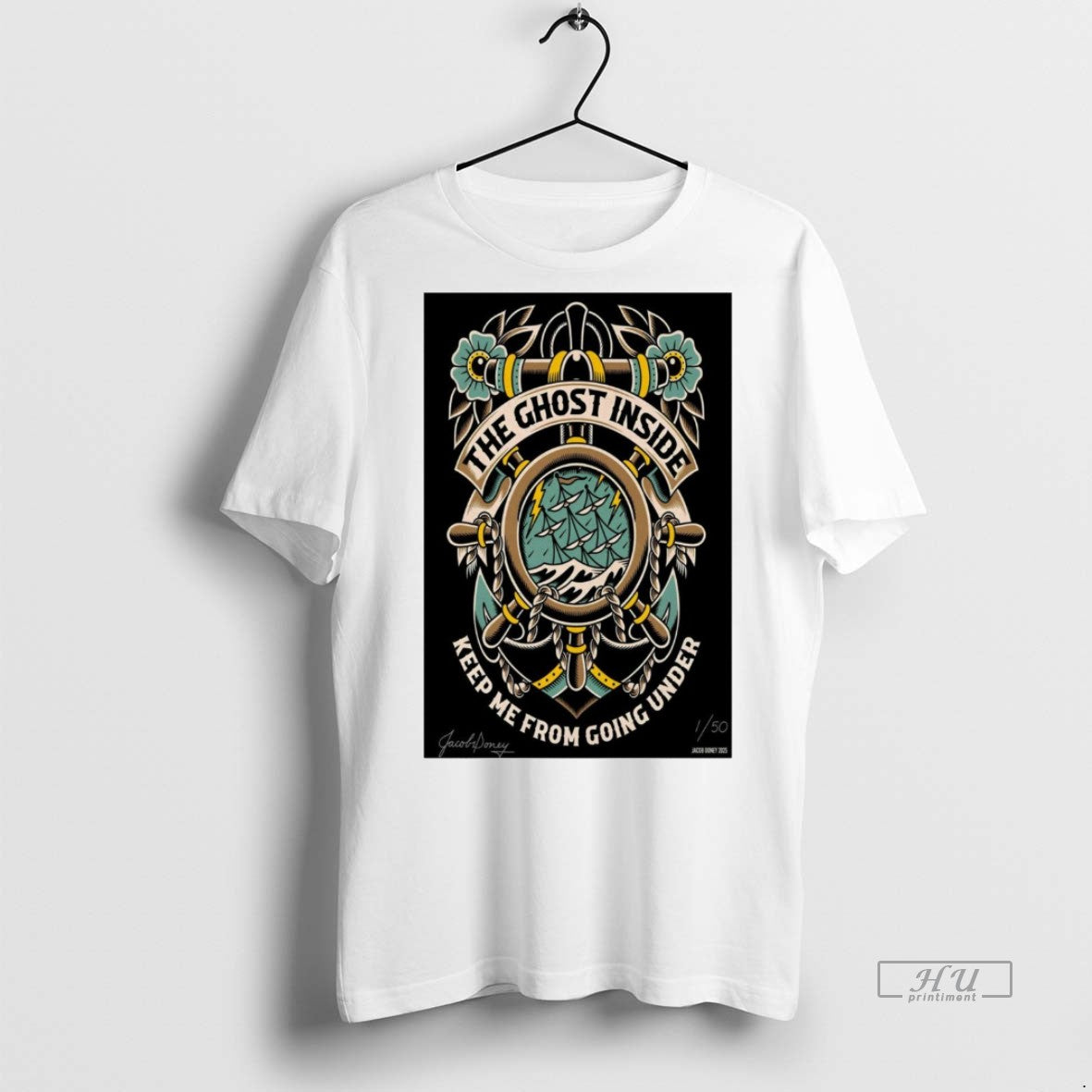 Limited Edition The Ghost Inside Keep Me From Going Under 2025 Tee Shirt Sweater