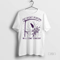 Limited Edition The Right Person Will Come Someday Grim Reaper Tee Shirt Sweater