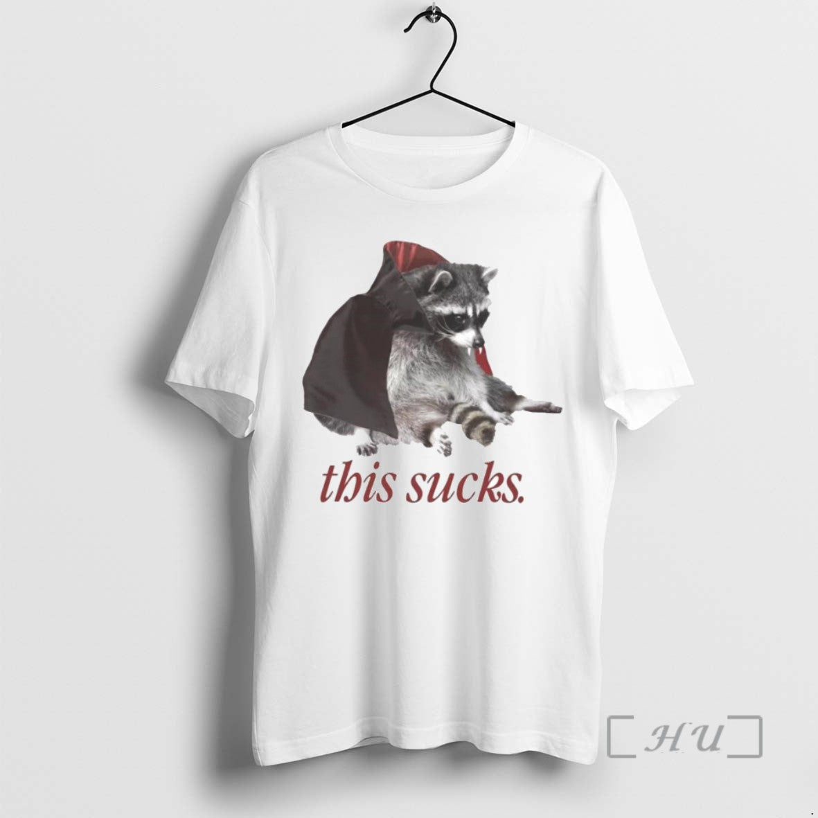 Limited Edition This Sucks Halloween Vampire Raccoon Ornaments Tee Shirt Sweater