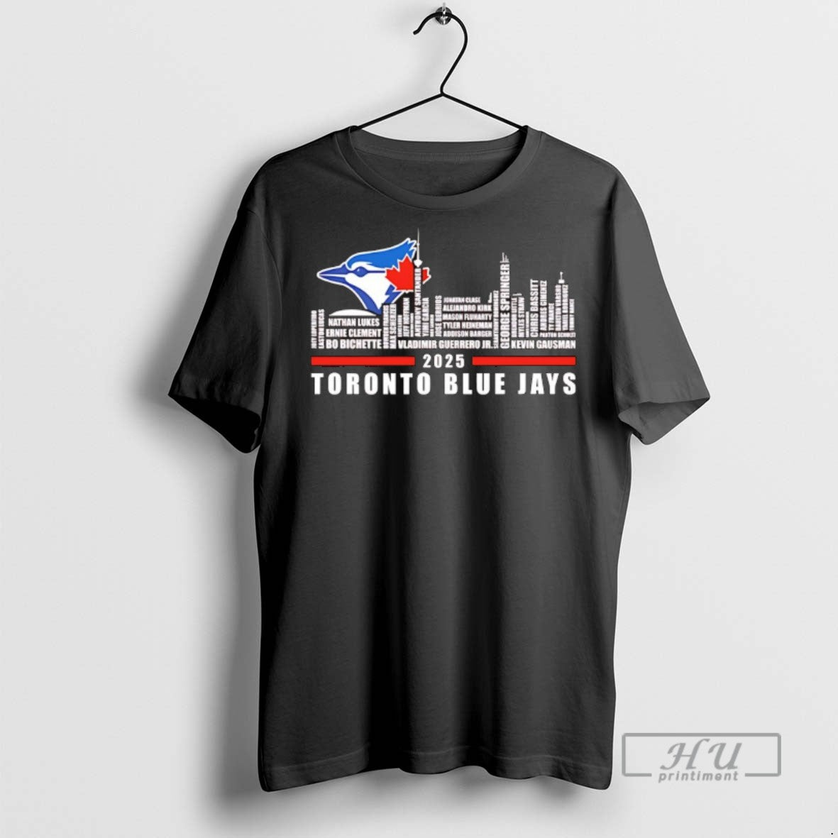 Limited Edition Toronto Blue Jays Logo And Skyline 2025 Bo Bichette Vladimir Guerrero Jr Kevin