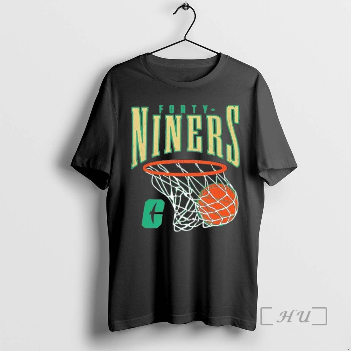 Limited Edition Unc Charlotte 49ers Hoops Tee Shirt Sweater