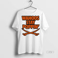 Limited Edition Wahoos Stay Poppin Virginia Football Tee Shirt Sweater