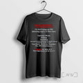 Limited Edition Warning Do Not Bring Up The Following Topics To This Man