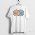 Limited Edition What Women Want Me Fish Fear Me Venn Diagram Tee Shirt Sweater