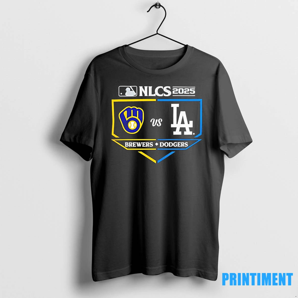 Los Angeles Dodgers Vs Milwaukee Brewers 2025 Nlcs Batters Box Tshirts Sweater