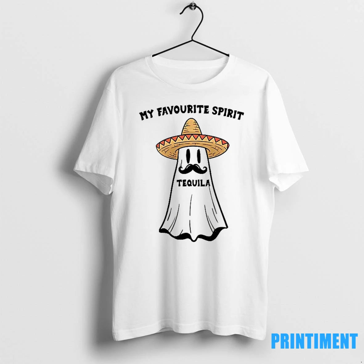 Mexico Ghost Tequila My Favourite Spirit Halloween Tshirts Sweater