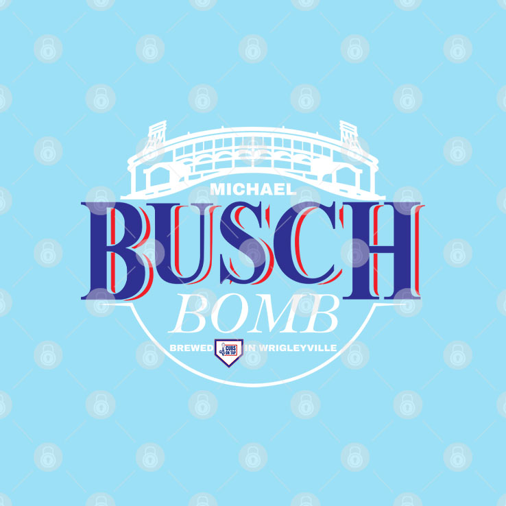 Michael Busch Bomb Brewed In Wrigleyville T Shirt