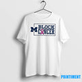 Michigan Wolverines Block Cancer Pink Ribbon Tshirts Sweater