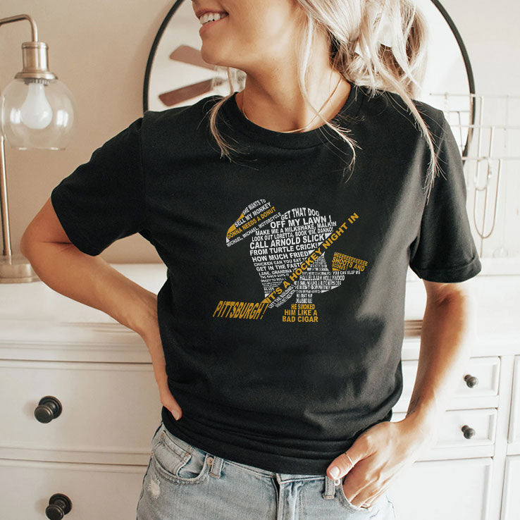 Mike Lange Penguins T Shirt