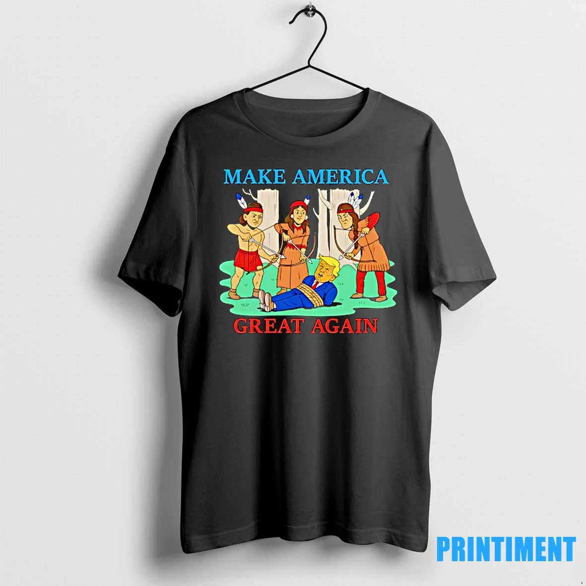 Native American With Trump Make America Great Again Tshirts Sweater