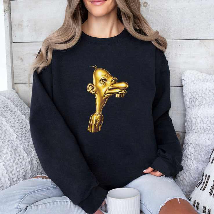 Neegy Meme Cartoon Head T Shirt Unisex