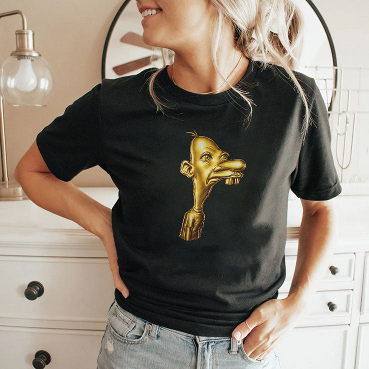 Neegy Meme Cartoon Head T Shirt Unisex