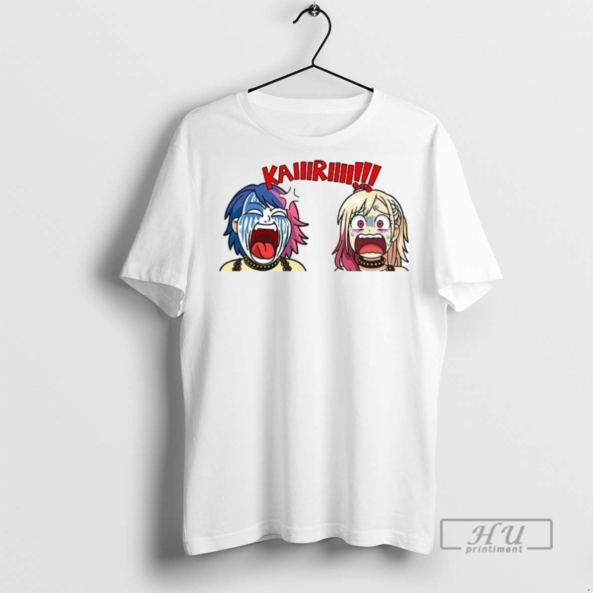 New Anime Screaming Kairi Funny Expression Ceramic Ceramic And Classic Dad Cap Tee Shirts