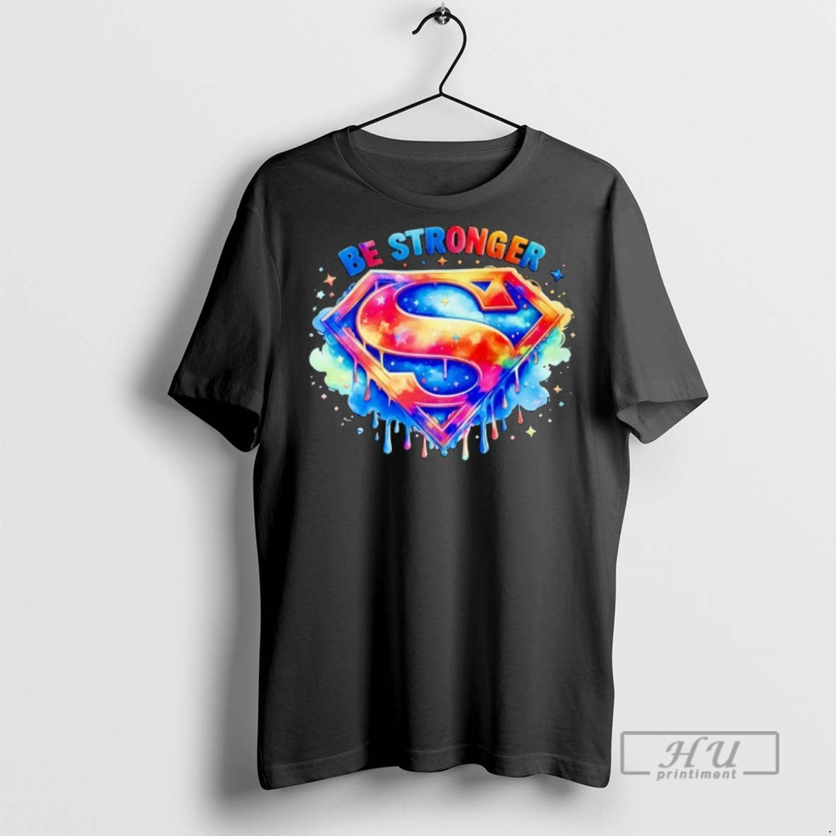 New Be Stronger Superman Logo Tee Shirts Sweatshirt Hoodies