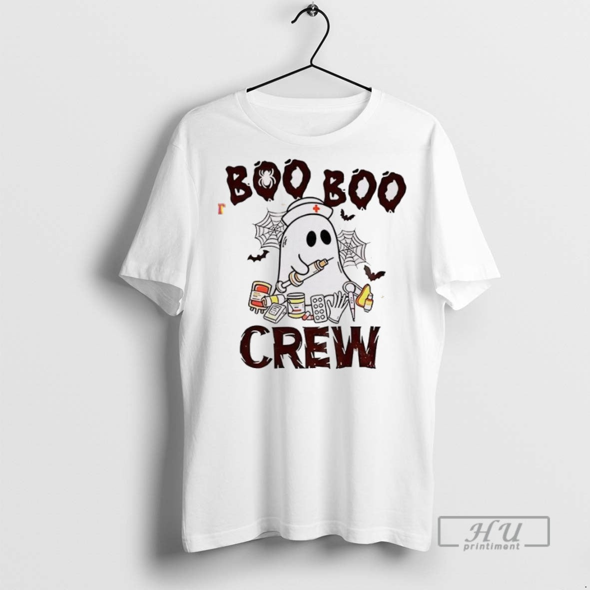 New Boo Boo Crew Halloween Nurse Tee Shirts Sweatshirt Hoodies