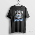 New Boots On The Ground Cowgirl Style Graphic Tee Shirt Sweater