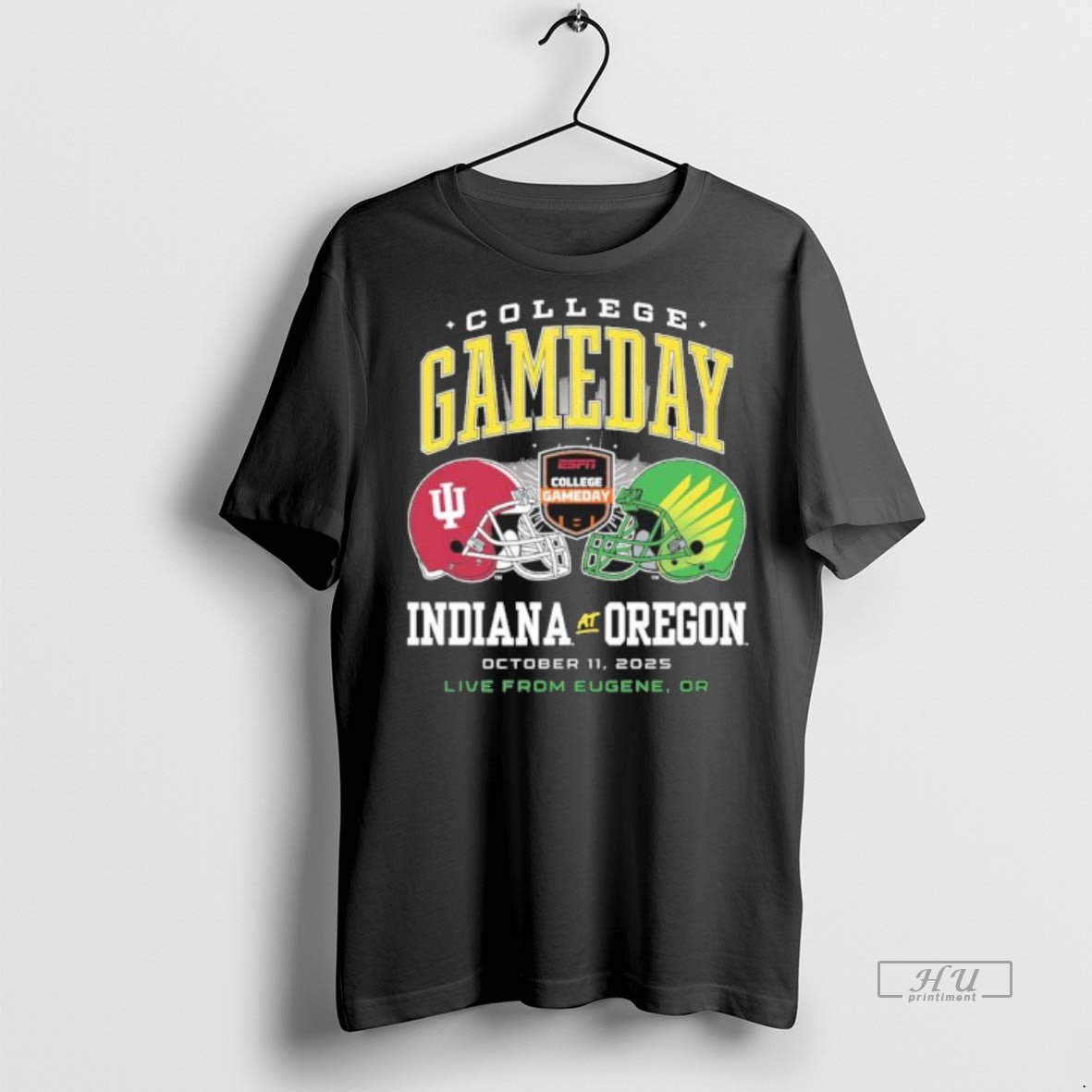 New College Gameday Indiana Vs Oregon Head To Head Graphic Tee Shirt Sweater