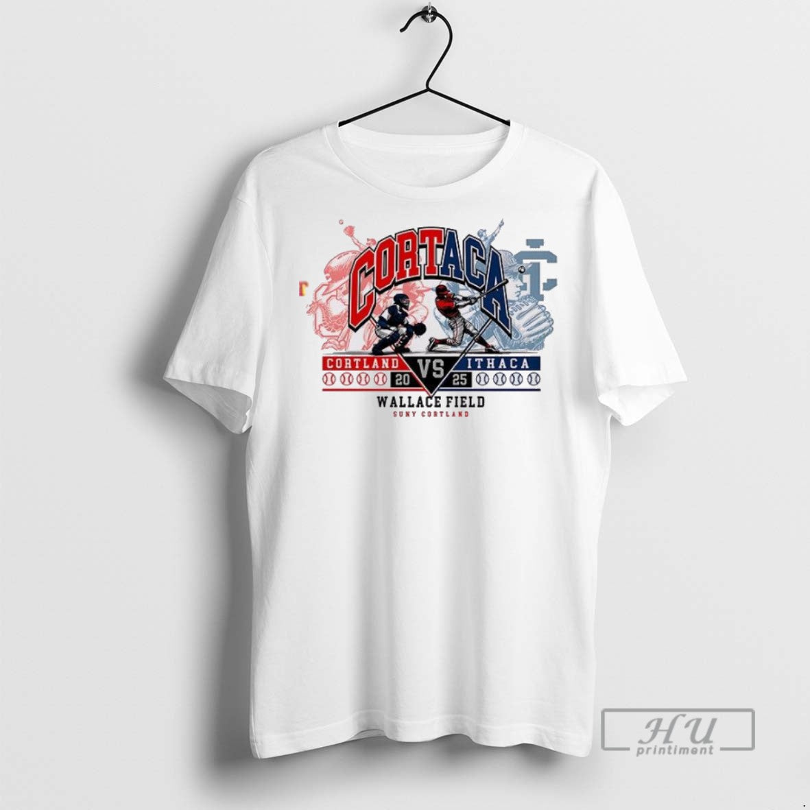 New Cortland Vs Ithaca 2025 Wallace Field Tee Shirts Sweatshirt Hoodies