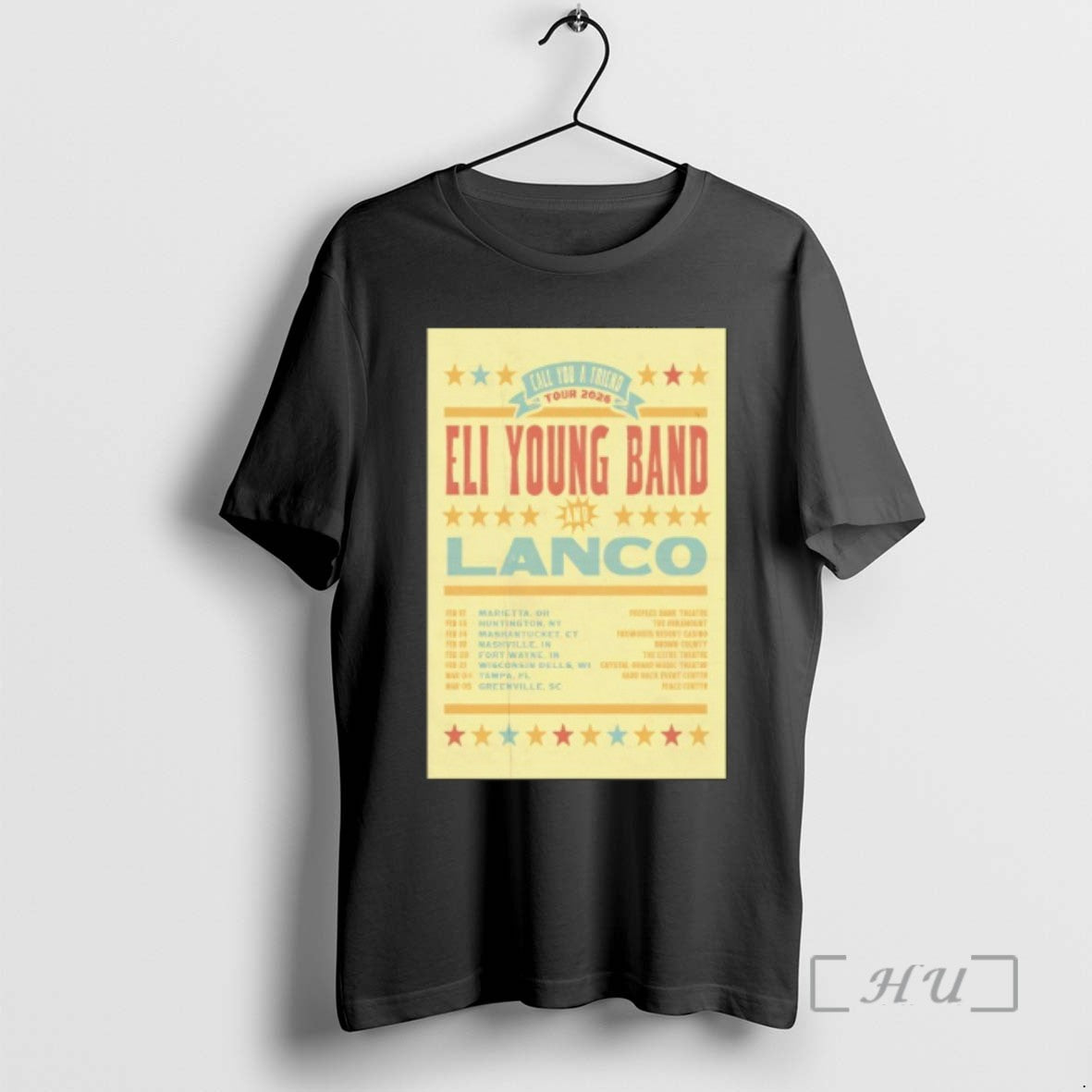 New Eli Young Band Call You A Friend Tour 2026 Tee Sweater