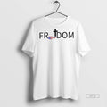 New Fr Tdom American Flag Graphic Tee Shirt Sweater