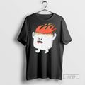 New Flaming Marshmallow Ornaments Tee Shirts Sweatshirt Hoodies