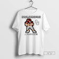 New John Mateer Oklahoma Football Retro Baller 8 Bit Style Tee Shirts Sweatshirt Hoodies