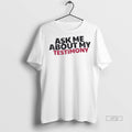 New Justin Williams God Is A G Ask Me About My Testimony Graphic