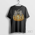 New Leopard Pumpkin Preppy Ghost Boo Spooky Coquette Halloween Tee Shirts Sweatshirt Hoodies
