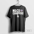 New Los Angeles Dodgers Nlcs Champions 2025 Tee Shirts Sweatshirt Hoodies