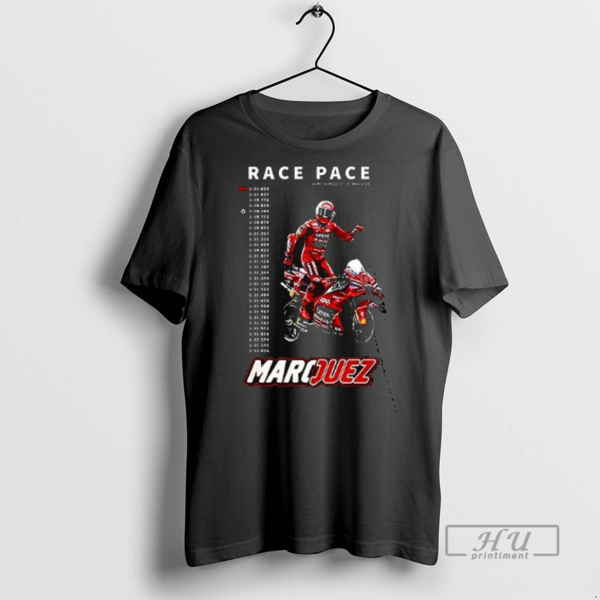 New Marc Marquez Motogp Race Pace 2025 Double Sided Tee Shirts Sweatshirt Hoodies