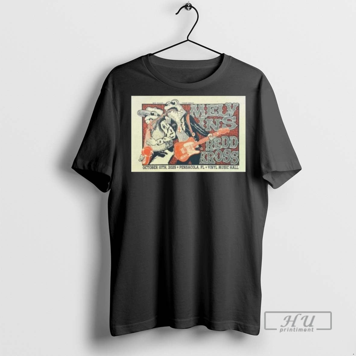 New Melvins And Redd Kross Oct 10 2025 Vinyl Music Hall In Pensacola Fl Tee