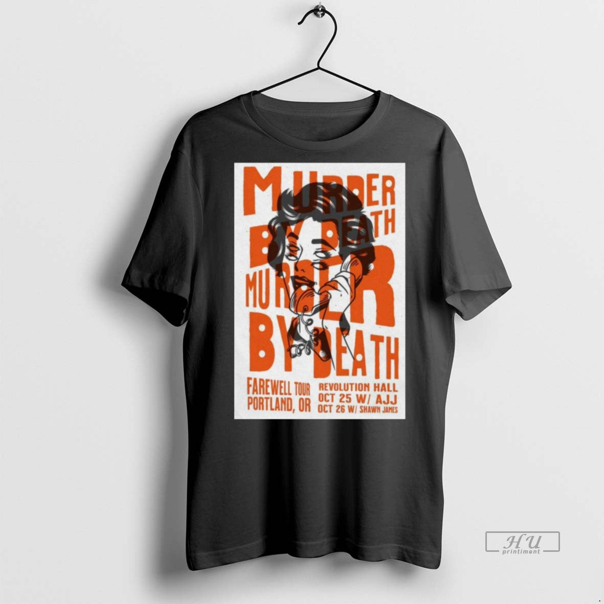 New Murder By Death Farewell Tour October 25 26 2025 Portland Oregon Graphic