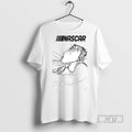 New Nascar Driver Injured Sleeping In Hospital Bed Line Art Tee Shirts Sweatshirt Hoodies