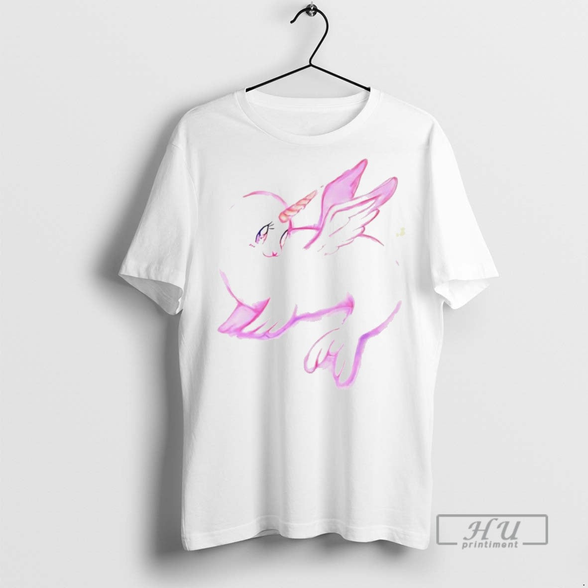 New Pink Seal With Unicorn Horn And Wings Tee Shirts Sweatshirt Hoodies