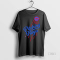 New Pitching Ninja Los Angeles Dodgers Graphic Tee Shirt Sweater