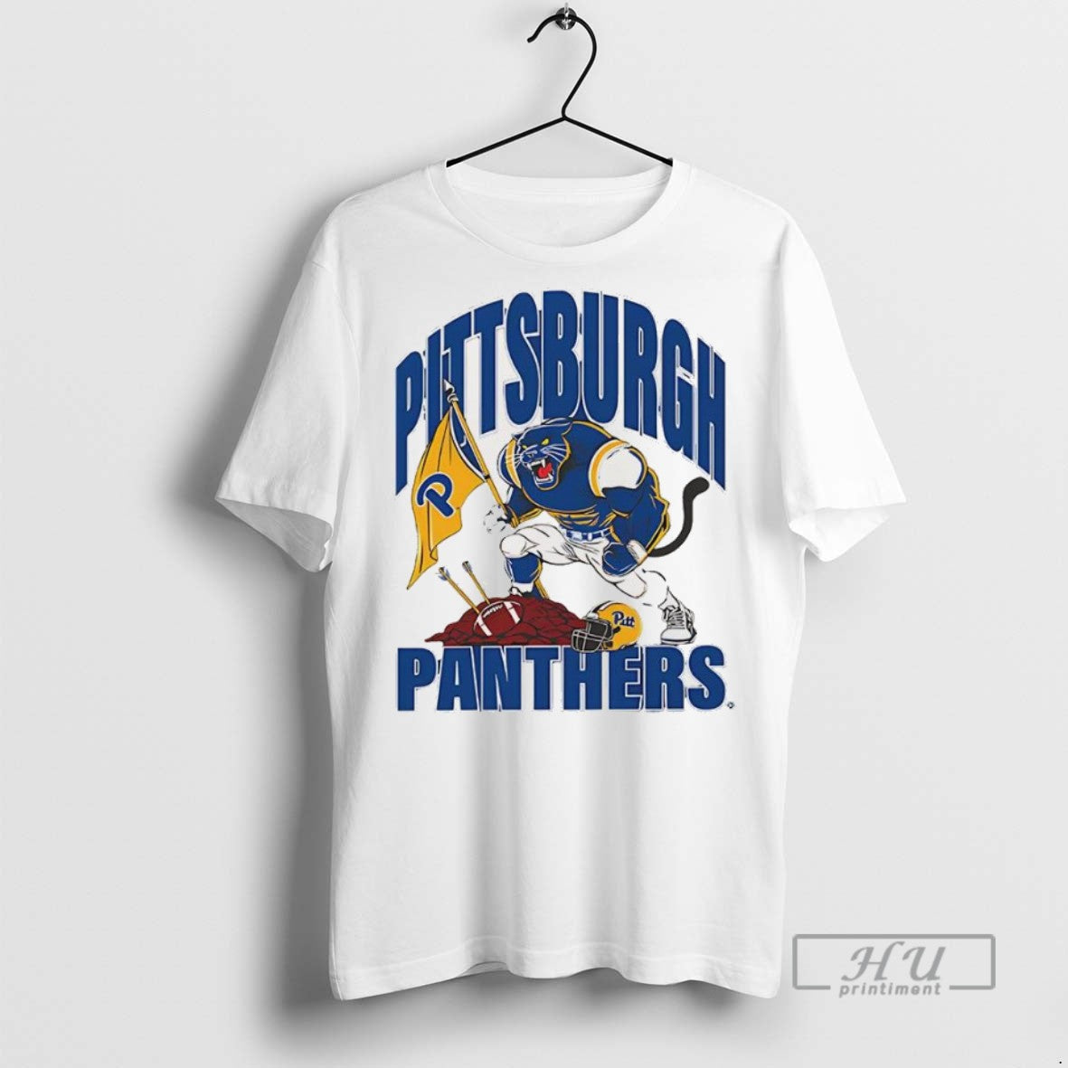 New Pittsburgh Panthers Football Youth Plant Flag Helmet Mascot Tee Shirts Sweatshirt Hoodies