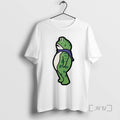 New Portland Frog Protester Retro Funny Tee Sweater