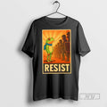 New Resist Portland Frog Anti Trump Anti Fascism Tee Shirts Sweatshirt Hoodies