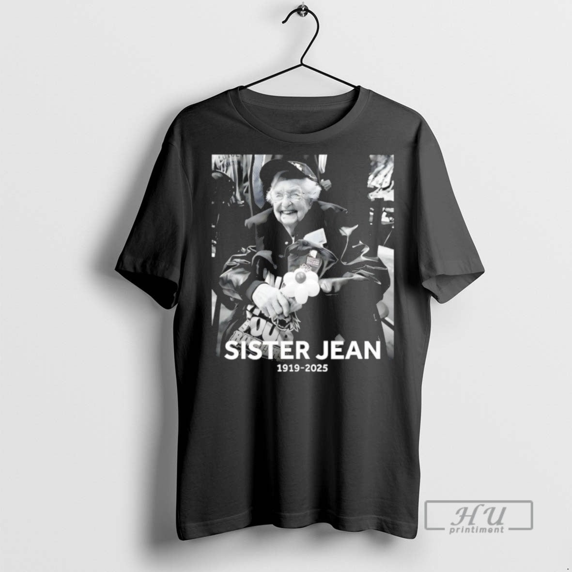 New Rest In Peace Sister Jean 1919 2025 Tee Shirts Sweatshirt Hoodies