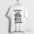 New Seattle Mariners 2025 Al West Division Champions Cartoon Tee Shirts Sweatshirt Hoodies