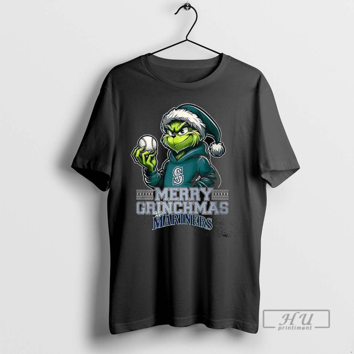 New Seattle Mariners Merry Grinchmas Christmas Tee Shirts Sweatshirt Hoodies