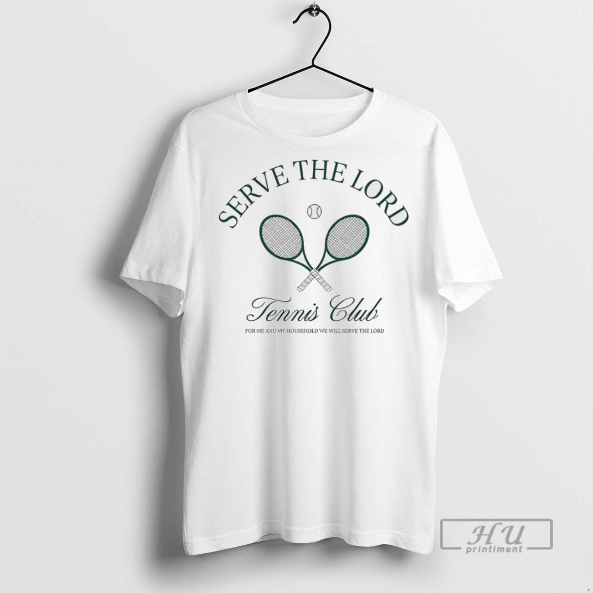New Serve The Lord Tennis Club Tee Shirts Sweatshirt Hoodies