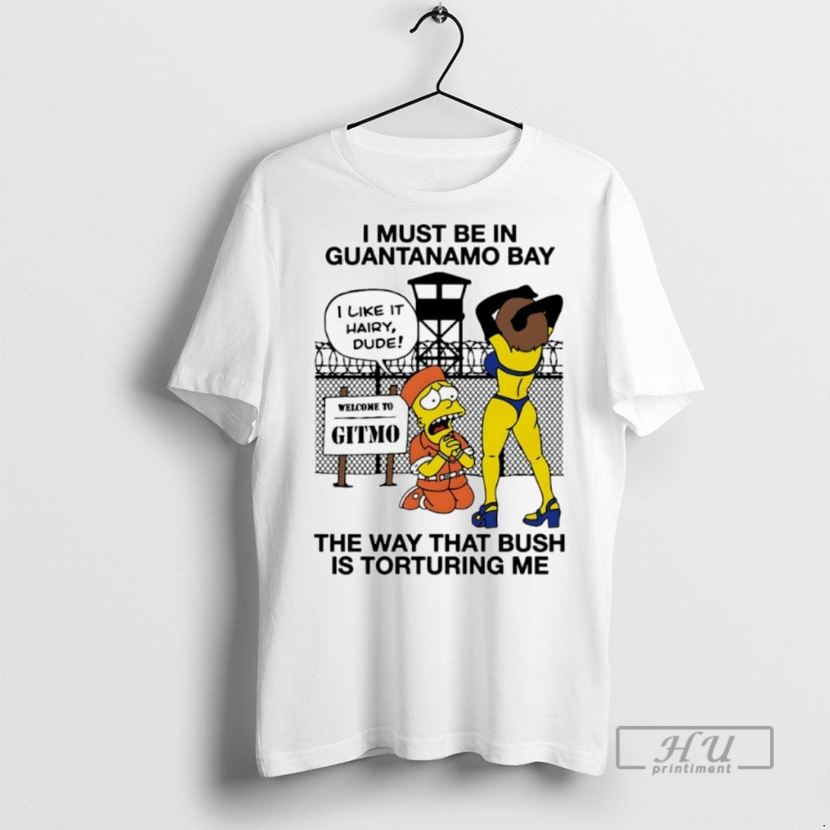 New Simpsons I Must Be In Guantanamo Bay The Way That Bush Is Torturing Me