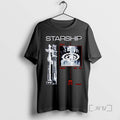 New Spacex Starship Vintage Ornaments Tee Sweater