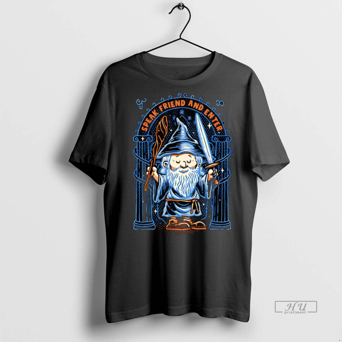 New Speak Friend And Enter Graphic Tee Shirt Sweater