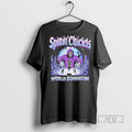 New Spittin Chiclets World Domination Skeleton Tee Shirts Sweatshirt Hoodies