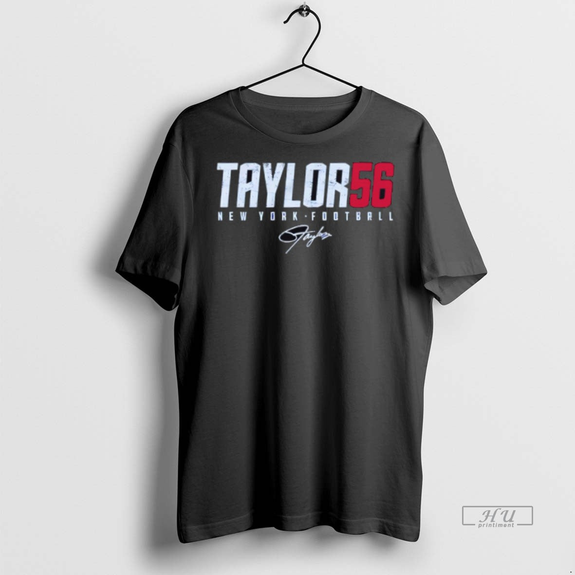 New Taylor 56 New York Football Signature Graphic Tee Shirt Sweater
