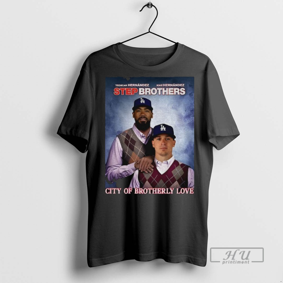 New Teoscar Hernandez Vs Kike Hernandez Los Angeles Dodgers Mlb City Of Brotherly Love Vintage