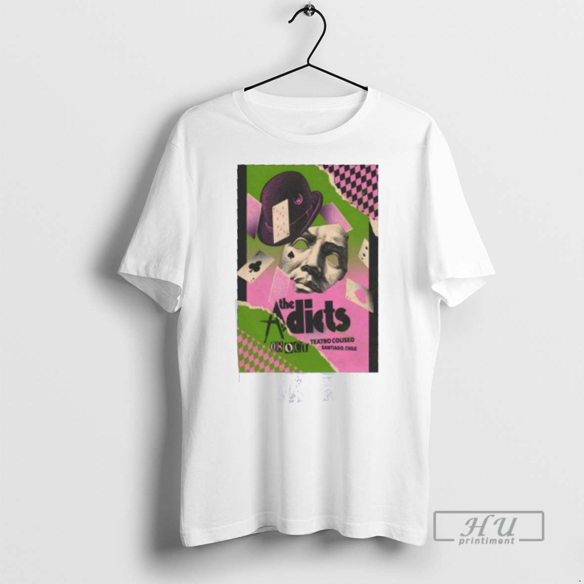 New The Adicts Santiago Tour On Oct 8 2025 Tee Shirts Sweatshirt Hoodies